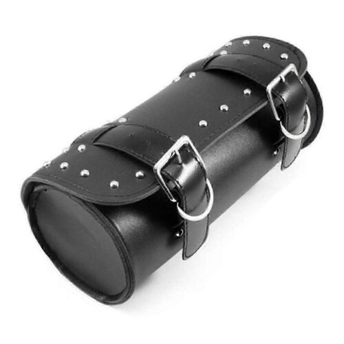 Krtopo Motorfiets Zadeltas PU Leer Gereedschapsrol Zadel Motor