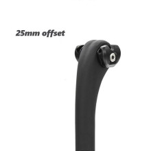 (27.2mm 25 offset) 27.2Mm Carbon Road Bike Seatpost, 7X7 And 7X9Mm Rail, 0/25Mm Offset