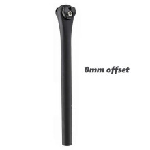(27.2mm 0 offset) 27.2Mm Carbon Road Bike Seatpost, 7X7 And 7X9Mm Rail, 0/25Mm Offset
