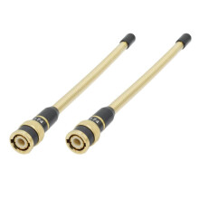 2pcs Walkie Talkie Metal Antenna Bnc Vhf 136-174mhz Two Way Radio for Icom V8 V82