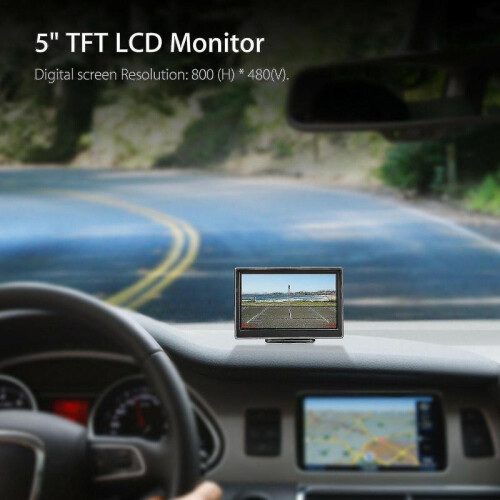 Car Backup Camera View Hd Par System Vis 5 Inch Car Mon Tft Lcd Scree 2
