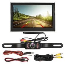 Car Backup Camera View Hd Par System Vis 5 Inch Car Mon Tft Lcd Scree