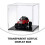 Acrylic Showcase Single Showcase Display Box Showcase Dustproof 15.7x14.2x13.8'' 5