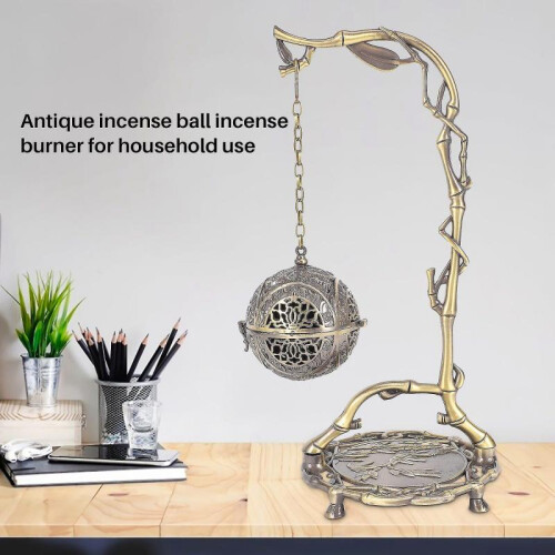 Hanging Burner H,ball Sd Carved C Burner,for Home Purificati 1