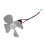 Micro Wind Turbine with LED Light AC 8V Small Turbine Generator Gift 3