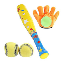 4pcs Children's Sports Toys Baseball Leisure Sports Glove And Ball Toy Set for Kids Childrens Toddler Boy Gifts kit
