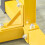SPORTNOW Bulgarian Split Squat Stand, 12-Level Leg Training Machine, Yellow 6