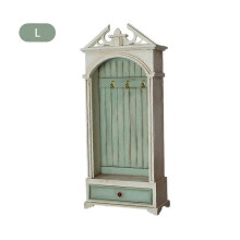 (LARGE) Unfinished 1/12 Scale Dollhouse Miniatures Furniture Vintage Wardrobe Cabinet