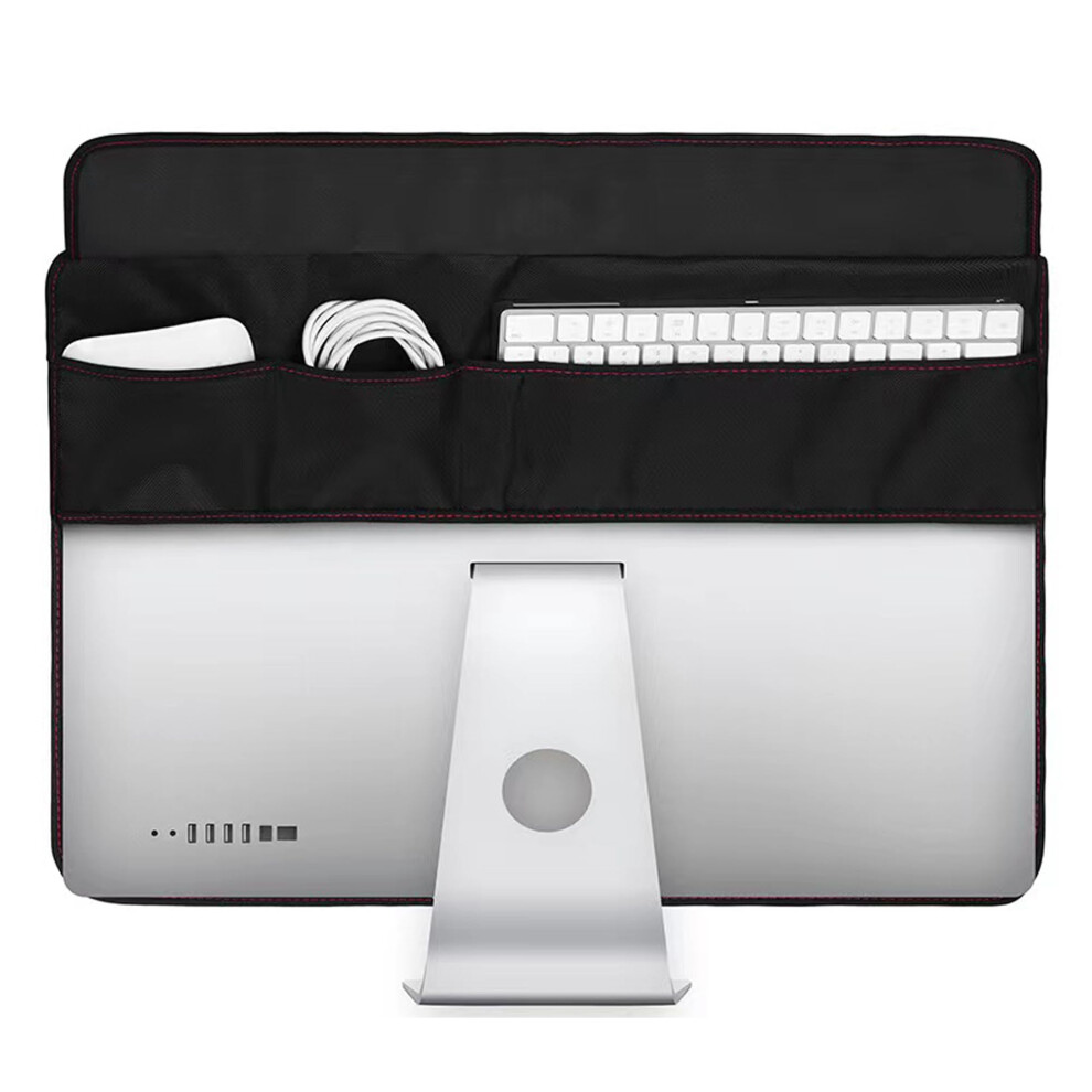 Monitor Dust Cover For Imac 27 Inch Leather Anti-Static Dustproof Cover 940534689442