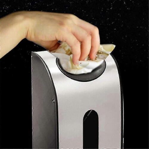 Wall Mount Plastic Bag Organizer, Plastic Grocery Bag Saver,Kitchen Grocery Plastic Bag Holder and js 1
