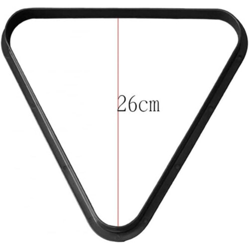 Plastic Pool Ball Billiard Table Triangle Rack Standard Size Snooker Accessories 2