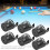 Billiard Pockets,6Pcs Billiard Ball Baskets, Pool Table Drop Net,Pool Table Web for Most Standard Billiard Tables-Black Ref：FBC 3