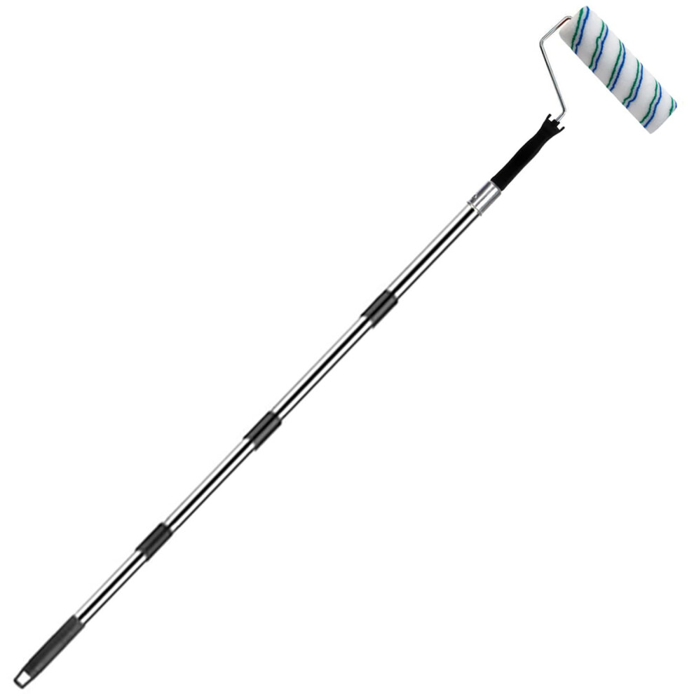 Paint Roller With Extended Detachable Thickened Metal Pole Handle, Household Wall Painting Tool 820064788511