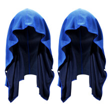 Cooling Towels Hoodie Towel for Neck and Face, UV Sun Protection Breathable Soft Instant Cool