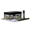 (A) 1/64 Diorama Car Garage Model LED Lighting City Building Backdrop Scene Model 1