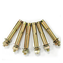 5pcs M660mm Expansion Bolts Hex Head Screw Carbon Steel Concrete Sleeve Anchor Galvanized Bolt Pull Explosion Screw