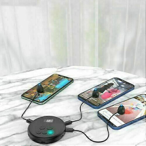 4 Heads Auto Screen Clicker for IOS Android Phone Game Video Live Streaming USA FT 1