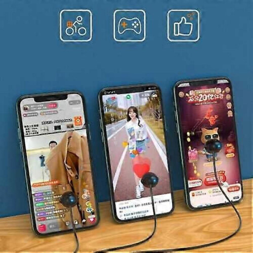 4 Heads Auto Screen Clicker for IOS Android Phone Game Video Live Streaming USA FT 2