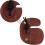 2 Pcs Archery Protective Gear Finger Pad Imitation Cowhide Finger Guard 5