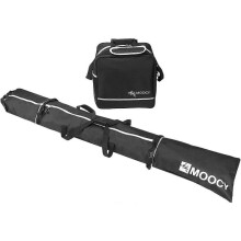 Snowboard And Boot Bag Combo Waterresistant Adjustable Length Ski Bag Up To 200cm Padded Ski Travel Bags for Ski Snowboard Travel