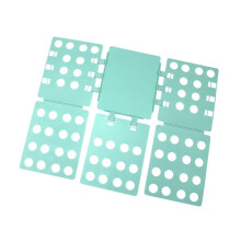 Plastic Folding Helper Easy And Fast Folding Boards Folding Board T Shirt Clothes Folder Laundry Organizer For Kid And Adult To Fold Clothes (Green)
