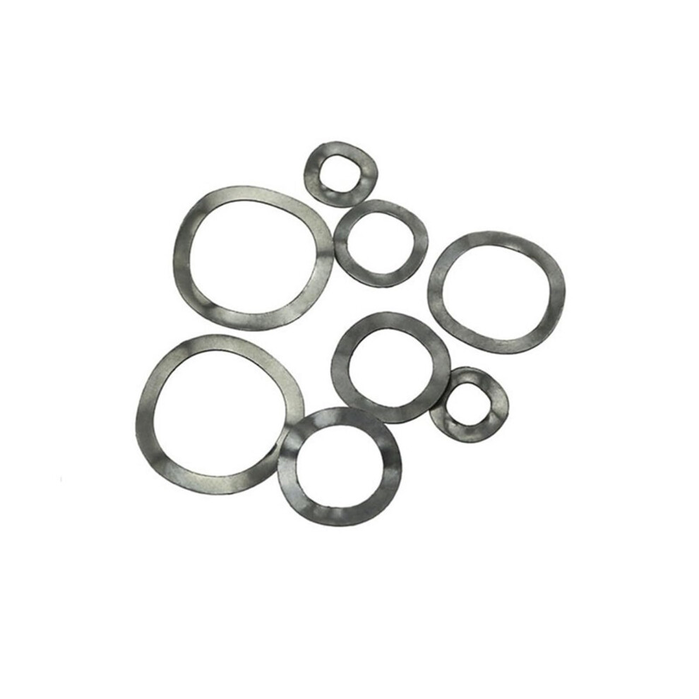 50pcs 100pcs Stainless Steel Three Wave Crest Spring Washer Gasket Ring M3 M4 M5 M6 M8 M10 M12 M16(M8 50pcs)-image-OPC-PHXW225-NEW