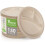 Compostable Paper Plates 9 in. COMPARTMENTS – 150 Disposable Plates Eco Friendly 1