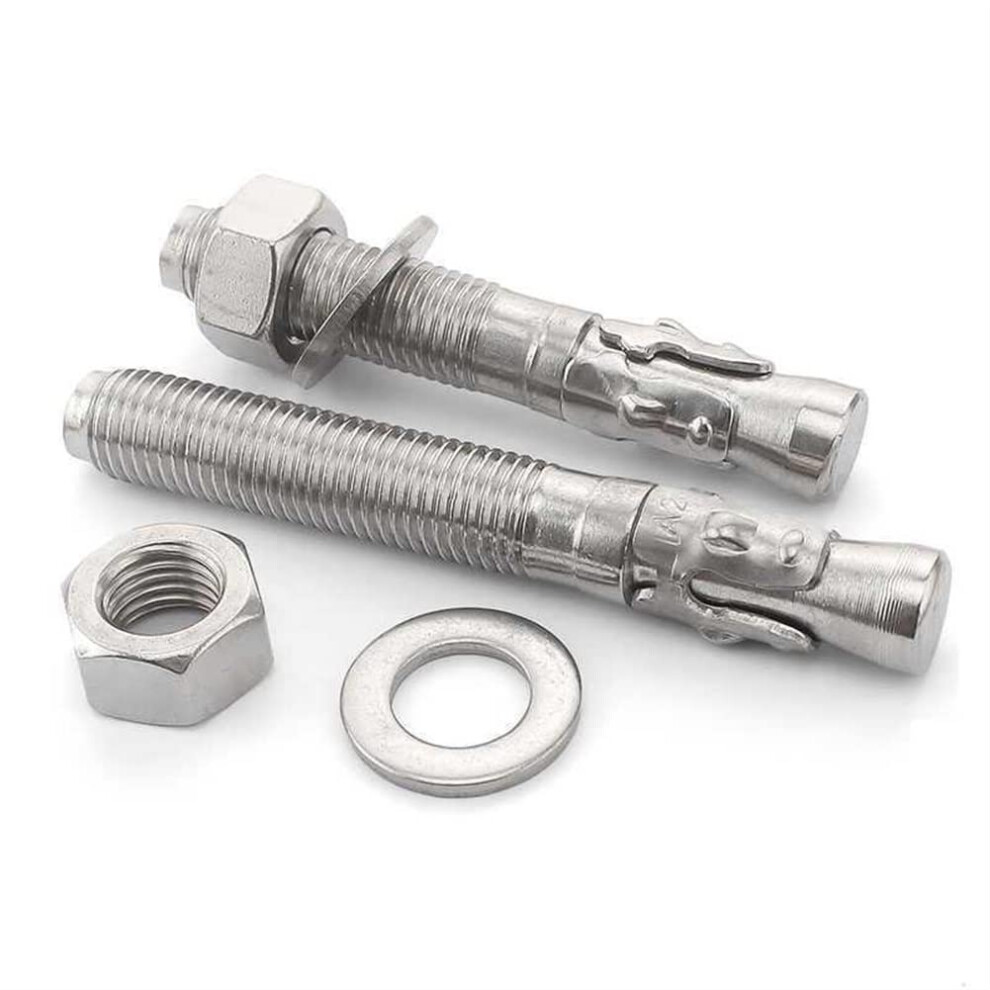 Anchor Bolts,Expansion Bolts 5Pcs M6 M8 M10 M12 M16 304 Stainless Steel Expansion Bolts 820064790361