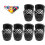 6Pcs Billiard Ball Storage Pockets, Plastic Pool Table Web Baskets with Drop Net Bag, Essential Billiards Accessory 4