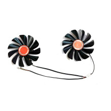 Graphics Card 2pcs/Set FDC10U12S9C CF1010U12S 95mm RX580 RX590 GME G Video Card Cooler Fan Compatible with XFX RX 590 580 VGA Video Card Cooling