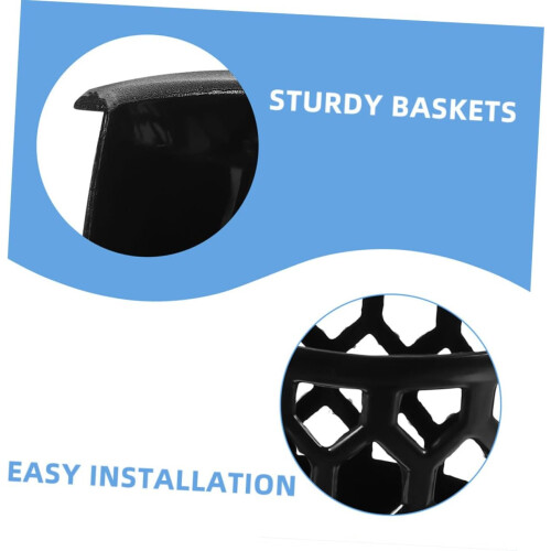 Pool Table Pockets Replacement 2pcs Billiard Storage Baskets Snooker Accessory Sports Billiard Net Holder 1