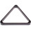 Triangle Ball Rack,Pool Triangles Made of Plastic,Pool Table Triangle Drop Resistant/Black 1