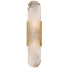 Natural Alabaster Sconces Wall Lighting Bathroom Vanity Light Fixtures Gold Marble Wall Sconce