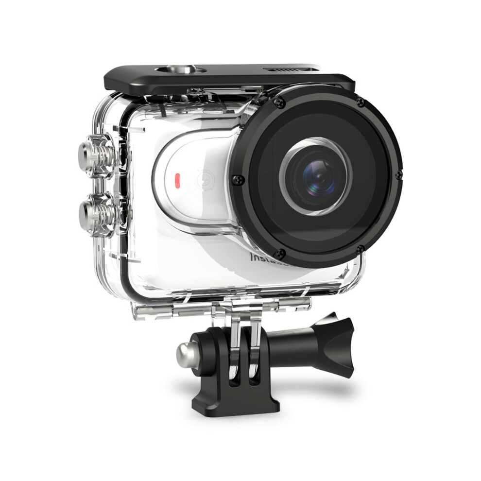 Dive Case For Insta360 Go 3S, Go 3 Protective 197Ft/60M Underwater Dive Housing Shell With Bracket Accessories (Round) 940534692664