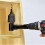 Right Angle Extension Chuckt with Hex Shank Power Tool Accessory Black 1set 5