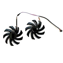 Graphics Card G Fan 4PIN 85MM FD7010H12S FDC10H12S9C Compatible withR9 270X 280X HD7870 HD7950 HD6850 Graphics Card Cooling Fan(FD7010H12S)