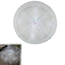 Clear Minnow Trap,12.5x16.5in Minnow Trap,Fish Trap,Crab Trap, Crawfish Trap for Bait Fish