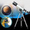 Monocular Astronomical Telescope, 360/50mm Refractor Telescope 90X Lens 4