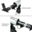 Monocular Astronomical Telescope, 360/50mm Refractor Telescope 90X Lens 2