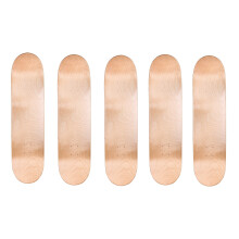 Blank Skateboard Decks, Set of 5