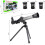 Telescopes for Beginners, 60mm HD Refractor Telescope for Astronomy Starter Scope with Adjustable Tripod, High Magnification (Assorted Color) 3