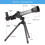Telescopes for Beginners, 60mm HD Refractor Telescope for Astronomy Starter Scope with Adjustable Tripod, High Magnification (Assorted Color) 2