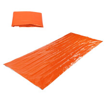 Thermal Bivy Sack Aluminum Film Sleeping Bag Thermal Insulation Sleeping Bag for Camping Hiking Outdoor
