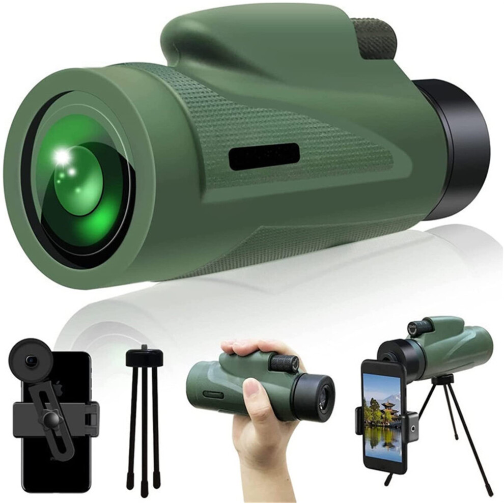 Concert Camping Telescope For Adults - Monocular Telescope For Adult 12X50, High Definition 940534694378