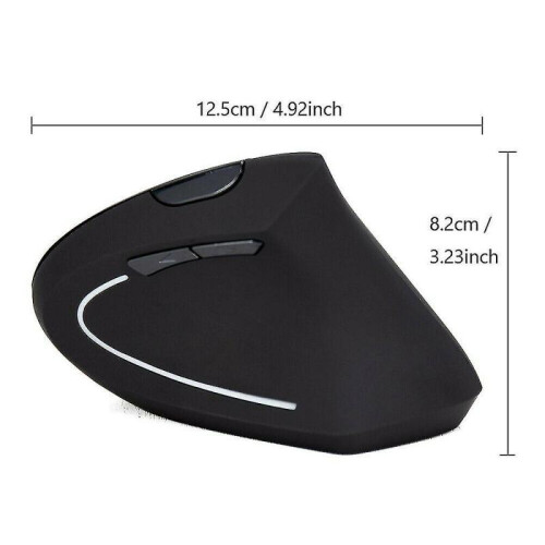 Right Hand Wireless Vertical Gaming Mouse Ergonomic Desktop Charger Version 2