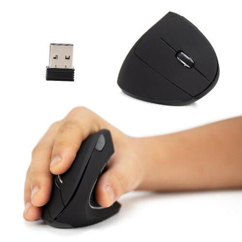 Right Hand Wireless Vertical Gaming Mouse Ergonomic Desktop Charger Version 1