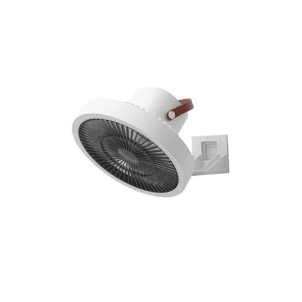 Household Wall-Mounted Small Fan Charging Multi-Functional Rechargeable Fan Portable Shaking Electr-image