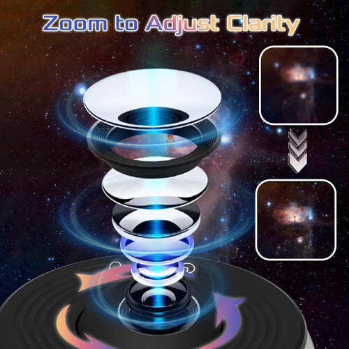 Galaxy Projector, 13 in 1 Home Planetarium Galaxy Projector for Bedroom, Star Projector with Timer 2