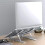 Stand and Mount Compatible with Alienware x14 - Compact QuickSwitch Laptop Stand, Multi Angle Viewing Foldable Riser - Metallic Silver 3