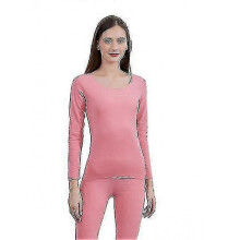 (3XL, bright red) Silk Women's Silk Thermal Underwear Sets,silk Long Underwear Sets